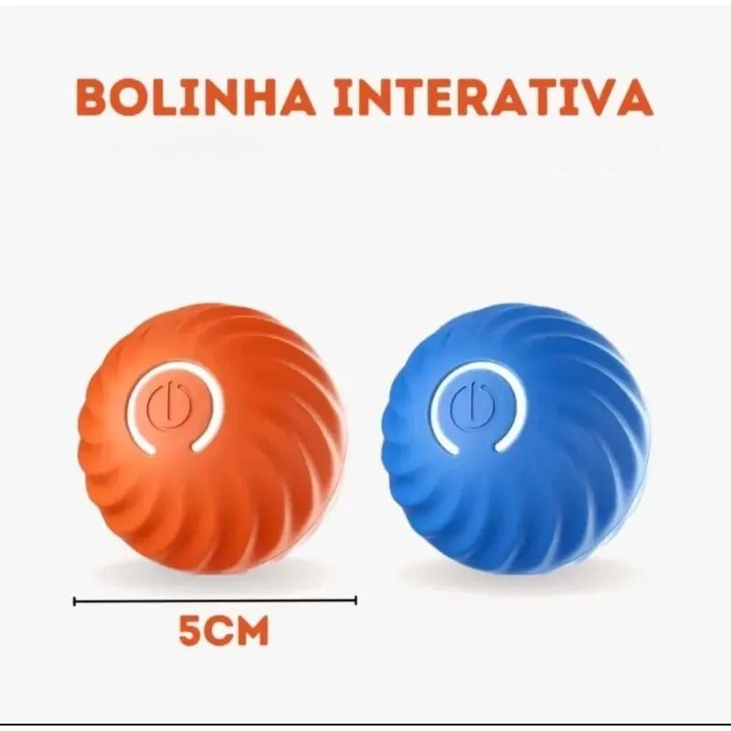 Bola Elétrica Inteligente para Cães e Gatos – Movimento Automático 360 Graus Carregamento USB da Store M7 - Shop Online | Envio rápido