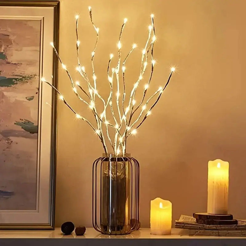 Galho de Luzes LED Decorativo – Ilumine com Elegância e Aconchego da Store M7 - Shop Online | Envio rápido